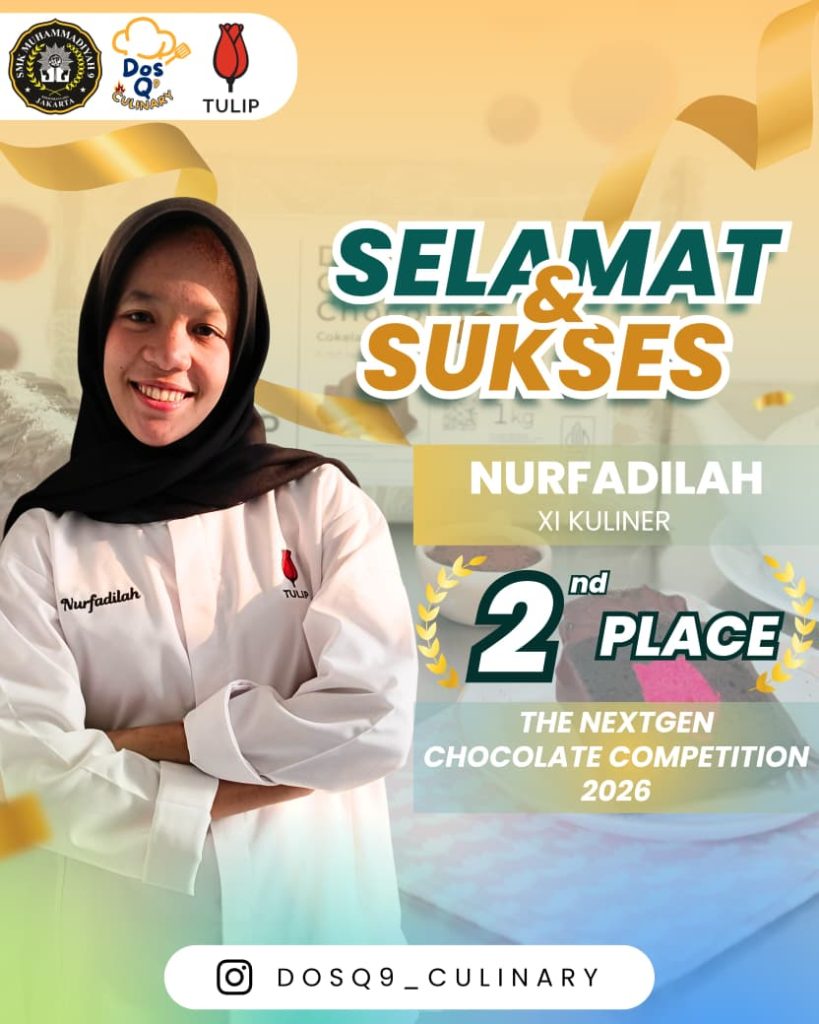Prestasi Membanggakan: Nurfadilah Raih Juara 2 di The NextGen Chocolate Competition 2026